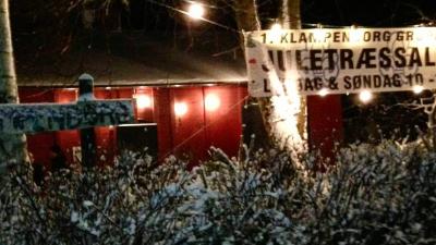 julestemning ved hytten